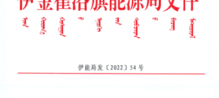 伊金霍洛旗能源局關(guān)于對(duì)煤礦上級(jí)公司進(jìn)行檢查指導(dǎo)的通知（伊能局發(fā)【2022】54號(hào)）